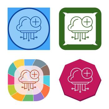 Cloud Computing Vector Icon