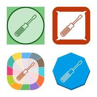 Screw driver Vector Icon