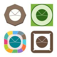Pie Chart Analysis Vector Icon