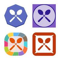 Spoons Vector Icon