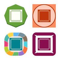 Unique Frame Vector Icon