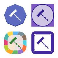 Unique Corkscrew Vector Icon