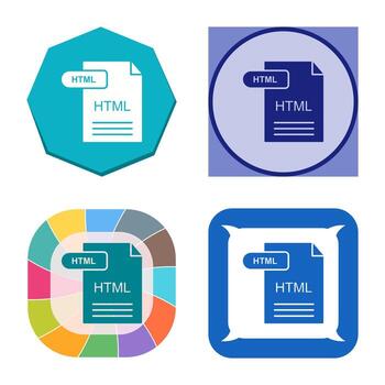 HTML Vector Icon