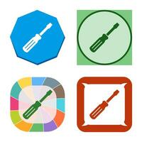 Screw driver Vector Icon