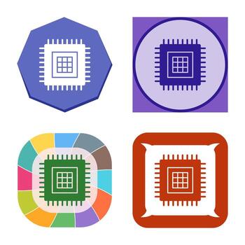 Processor Vector Icon