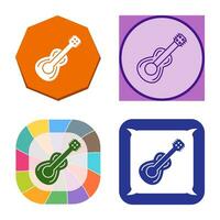 icono de vector de guitarra