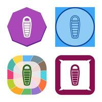 Sleeping Bag Vector Icon