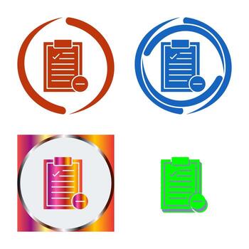 quitar icono de vector