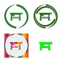 Work Bench Vector Icon