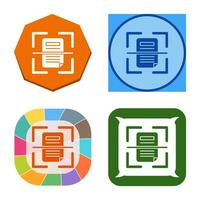 Scan Vector Icon