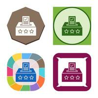 Ballot Vector Icon