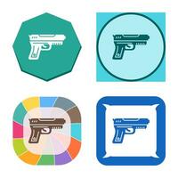 icono de vector de pistola