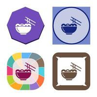 Chinese food Vector Icon