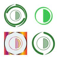 Unique Contrast Vector Icon