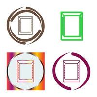 Unique Frame Vector Icon