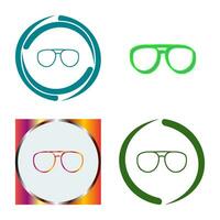 Unique Glasses Vector Icon