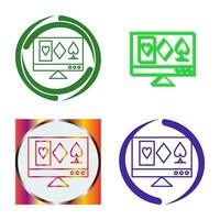 Online Gambling Vector Icon