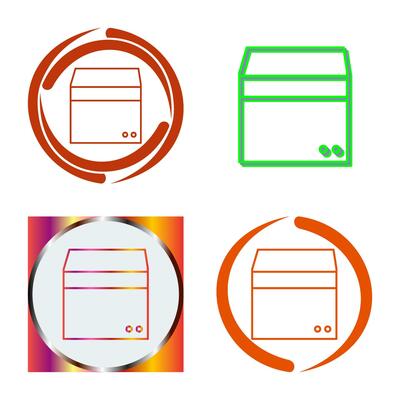 Unique Box Vector Icon