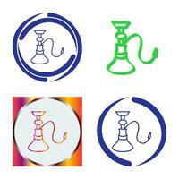 Unique Hookah Vector Icon