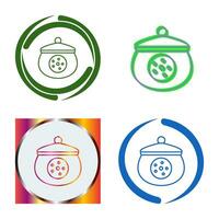 Cookie Jar Vector Icon