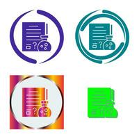 Hypothsis Vector Icon