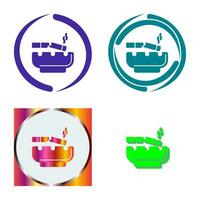 Broken Cigarette Vector Icon