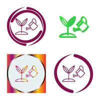 Growing Plant Vector Icon