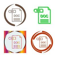 icono de vector de documento