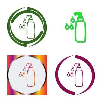 gota, vector, icono vector