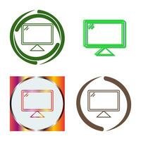 Computer Vector Icon