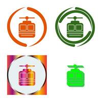 Cable car Vector Icon