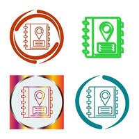 Address Book Vector Icon