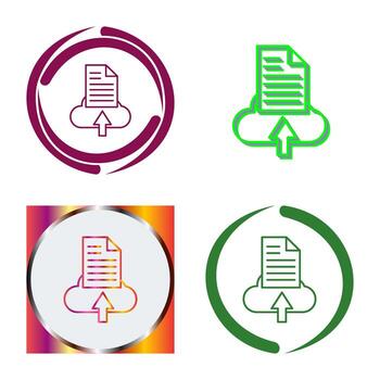 File Upload Vector Icon