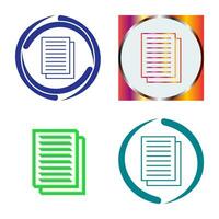 Document Vector Icon