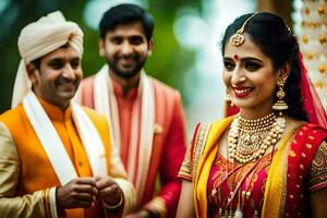 indian wedding in bangalore. AI-Generated photo