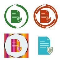 Private Document Vector Icon