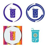 Chocolate Shake Vector Icon