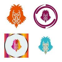 Mandrill Vector Icon