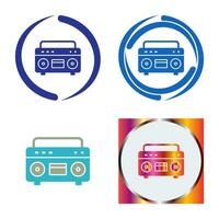 Casette Player Vector Icon