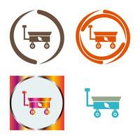 Garden Cart Vector Icon