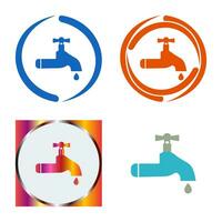 Water Tap Vector Icon