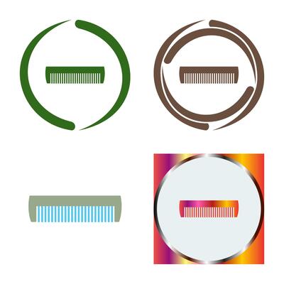 Comb Vector Icon