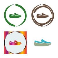 Men's Loafers Vector Icon