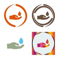 Hands Airdrop Vector Icon