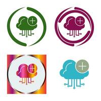 Cloud Computing Vector Icon