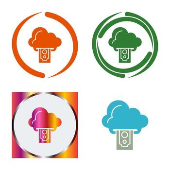 Cloud Computing Vector Icon