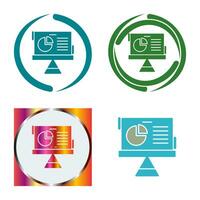 Pie Chart Vector Icon