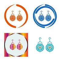 Earrings Vector Icon