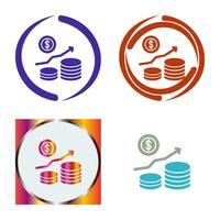 Money Growth Vector Icon