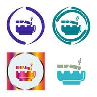 Broken Cigarette Vector Icon